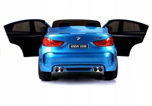 Import LEANToys NOWE BMW X6M Niebieskie Lakierowane - Pojazdy elektryczne dla dzieci - miniaturka - grafika 9