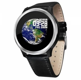 E18 Czarno-srebrny - Smartband - miniaturka - grafika 2