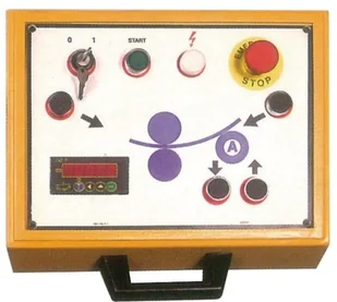 Metallkraft """"""Silnikowa walcarka do blachy RBM 2050-30E Pro silnik 2"" - Giętarki - miniaturka - grafika 2