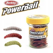 Przynęty - BERKLEY PowerBaits Sparkle Honey Worm Red/Scales - miniaturka - grafika 1