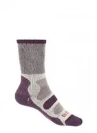 Skarpetki kolarskie - Bridgedale Skarpety damskie HIKE LT COOLMAX kolor fioletowy - miniaturka - grafika 1