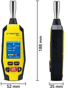 TROTEC Mini-miernik cząsteczek BQ21 - Inne urządzenia pomiarowe - miniaturka - grafika 2