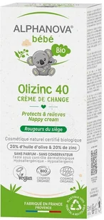 Alphanova BEBE Bebe, BIO, Krem przeciw odparzeniom, 50 g - Kremy dla dzieci - miniaturka - grafika 3