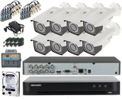 Zestawy do monitoringu - HIKVISION Zestaw monitoring 8 Kamer DS-2CE16D0T-VFIR3F 2Mpx Full HD Android IOS DS-2CE16D0T-VFIR3F/DS-7208HQHI-M1/S - miniaturka - grafika 1
