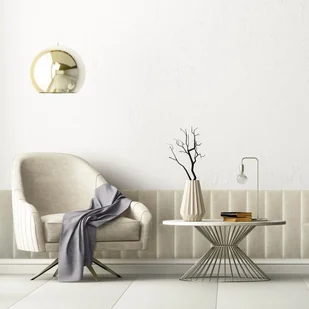 Stegu Panel ścienny tapicerowany Mollis prostokąt 60 x 15 cm piaskowy - Panele ścienne i boazeria - miniaturka - grafika 2