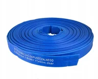 Węże ogrodowe i zraszacze - Wąż Gumowy 1'' 50M Do Wody Pcv Pompa Strażacki Wąż - miniaturka - grafika 1