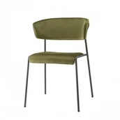 Krzesła - Scab Design Krzesło Lisa z podłokietnikami - czarna rama 2851 VN - miniaturka - grafika 1