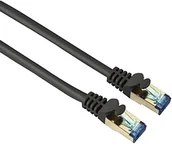 Kable miedziane - Hama podwójnie ekranowany kabel sieciowy Cat6 RJ-45, szary 00045052 - miniaturka - grafika 1