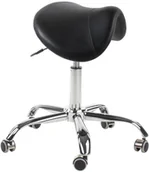 Meble fryzjerskie - Ayala Taboret, hoker fryzjerski czarny S 3 - miniaturka - grafika 1
