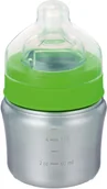 Shakery i bidony sportowe - Klean Kanteen Klean Kanteen Butelka dla dzieci 148 ml slow drinking flow, brushed stainless  2021 Bidony 1005873 - miniaturka - grafika 1