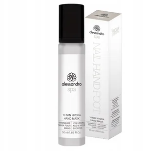 alessandro Alessandro Spa 10 Min Hydra Hand Mask z kwasem hialuronowym, 50 ml - Kremy i maski do rąk - miniaturka - grafika 2