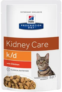 Hills Prescription Diet Prescription Diet Feline k/d Kidney Care Wołowina 24 x 85 g - Mokra karma dla kotów Hills Prescription Diet Prescription Diet Feline k/d Kidney Care Wołowina 24 x 85 g - Mokra karma dla kotów - miniaturka - grafika 1