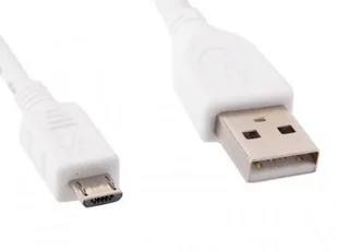 Gembird Kabel USB MICRO AM-MBM5P 2.00.5 m WHITE (CCP-MUSB2-AMBM-W-0.5M) - Kable USB - miniaturka - grafika 2