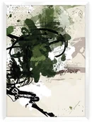 Plakaty - Dekoria Dekoria Plakat Abstract II 21 x 30 cm Ramka Biała 218D-000-29 - miniaturka - grafika 1