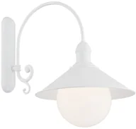 Lampy ogrodowe - Argon Kinkiet ogrodowy 1X60W E27 ERBA BIS 3297 Biały ARGON 3297 - miniaturka - grafika 1