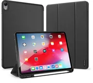 Etui do tabletów - Dux ducis DUX DUCIS Domo składany pokrowiec etui na tablet z funkcją Smart Sleep podstawka iPad Air 2020 czarny (brak Smart Sleep) - Czarny - miniaturka - grafika 1