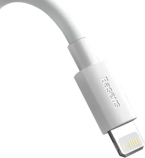 BASEUS BASEUS WISDOM 2-PACK KABEL LIGHTNING  150 cm / 2.4A BIAŁY 17056 - Kable komputerowe i do monitorów - miniaturka - grafika 4