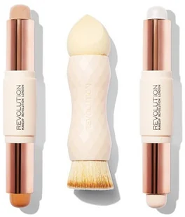 REVOLUTION zestaw Creme rozśw i kontur Fair Makeup Revolution - Pozostałe kosmetyki - miniaturka - grafika 2