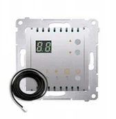 Regulatory i termostaty - Simon Kontakt 54 Regulator Temp Zewn Wyświetlacz - miniaturka - grafika 1