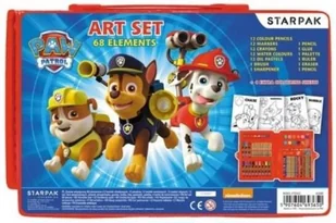 STARPAK Zestaw artystyczny Psi Patrol 68 elementów - Zabawki kreatywne - miniaturka - grafika 2