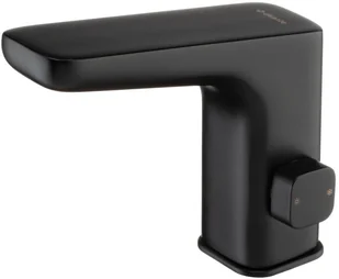 Deante Bateria umywalkowa bezdotykowa, sensorowa z regulacją temperatury (230/6V) ARNIKA NERO BQH_N29VERO BQH_N29V - Baterie umywalkowe - miniaturka - grafika 2