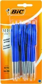 Długopisy - BIC M10 Clic koronka ball point Pen, M, niebieski, 10 sztuki 802073 - miniaturka - grafika 1