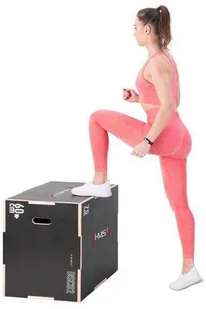 HMS DSC02 SKRZYNIA PLYOMETRYCZNA WZMOCNIONA 750x600x500MM 1009263 - Pozostały sprzęt i akcesoria do ćwiczeń - miniaturka - grafika 7