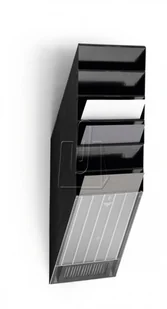 Durable Pojemnik na dokumenty na ścianę czarny A4 Flexiboxx 6 1709760060 - Pojemniki biurowe - miniaturka - grafika 2