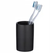 Kubki na szczoteczki do zębów - Wenko Kubek Łazienkowy Na Szczoteczki Czarny Mat - miniaturka - grafika 1