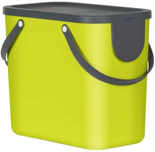 Kosz na śmieci do segregacji Rotho Albula Limonka 25L - Odżywki do włosów - miniaturka - grafika 2
