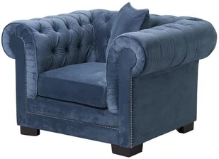 Dekoria Fotel Chesterfield Classic Velvet Midnight 118x96x77cm 118x96x77cm 006-498 - Fotele - miniaturka - grafika 2
