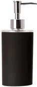 Mydelniczki i dozowniki mydła - Sorema Dozownik do mydła Sorema New Plus Black - miniaturka - grafika 1