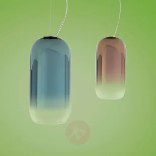 Artemide Gople lampa wisząca niebieska - Lampy sufitowe - miniaturka - grafika 3