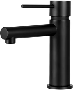 Corsan Bateria umywalkowa niska CMB7511BL Lugo czarna - Baterie umywalkowe - miniaturka - grafika 4