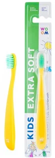 WOOM WOOM KIDS Extra Soft ultra miękka szczoteczka do zębów dla dzieci 2-6 lat - Szczoteczki do zębów dla dzieci - miniaturka - grafika 2