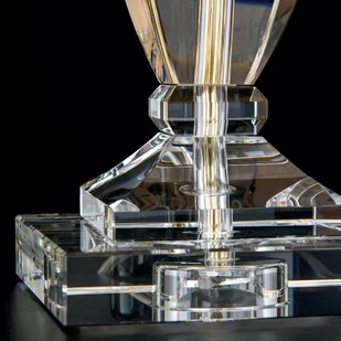 Orion Lampa stołowa Pokal z kryształem złota/kremowa - Lampy stojące - miniaturka - grafika 4