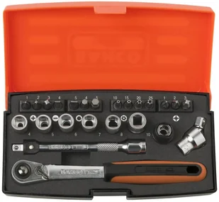 BAHCO Zestaw nasadek 1/4", 24 szt., SL24 SNA Europe - Śrubokręty - miniaturka - grafika 2