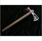 Repliki - broń - INDIAŃSKI TOMAHAWK Z BIZONEM 602 - miniaturka - grafika 1