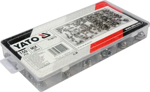 Yato 150 SZT NAKRĘTEK ZAMKNIĘTYCH KOŁPAKOWYCH METRYCZNYCH MIX YT-06775 YT-06775 - Śruby i nakrętki - miniaturka - grafika 3