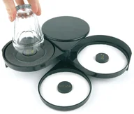 Pozostałe akcesoria barmańskie - APS APS Krustownica 200x75 mm, czarna | 93175 93175 - miniaturka - grafika 1