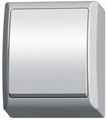 Wyłączniki światła i elektryczne - LEDart pojedynczy natynkowy hermetyczny IP44 biały ŁNH-1H/00 Fala Ospel - miniaturka - grafika 1