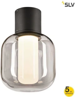 Spotline SLV OVALISK CL zewnętrzna oprawa sufitowa natynkowa LED kolor antracytowy przełącznik CCT 3000/4000 K 1004677 - Lampy ogrodowe - miniaturka - grafika 4