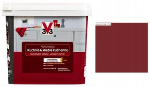 V33 Farba renowacyjna Kuchnia & Meble kuchenne 0 75 l papryczka chili - Farby do metalu - miniaturka - grafika 3