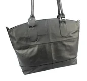 Torebki damskie - Magre (PL) Torebka Skórzana (PL) VIOLETTA Skóra Naturalna CZARNY - miniaturka - grafika 1