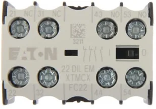 Eaton Styk pomocniczy 2Z 2R montaż czołowy 22DILEM 010112 - Silniki elektryczne i akcesoria Eaton Styk pomocniczy 2Z 2R montaż czołowy 22DILEM 010112 - Silniki elektryczne i akcesoria - miniaturka - grafika 1