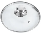 Pokrywki - Orion Pokrywka szklana / stalowy uchwyt 20 cm 122578 - miniaturka - grafika 1