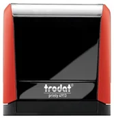 Pieczątki - Trodat Pieczątka / stempel 4913 czerwona, poduszka czarna, 58x22mm, 1 szt. UN268-3 - miniaturka - grafika 1