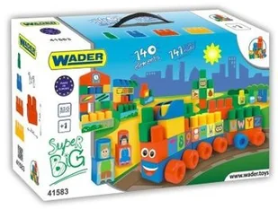 Wader Klocki Middle Blocks - Zestaw Super Big - Klocki - miniaturka - grafika 3