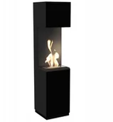 Biokominki - Kratki.pl Marek Bal Biokominek portalowy SIERRA czarny certyfikat TÜV SIERRA/CZARNY/TUV - miniaturka - grafika 1