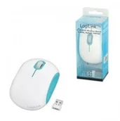 Myszki - LogiLink ID0084A biało-niebieska - miniaturka - grafika 1
